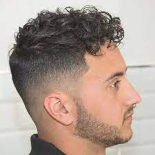 Haircuts For Men With Curly Hair High Fade With Curly Hairstyles 1024 1024 Curly Hair Men Curly Hair Fade Fade Haircut Curly Hair