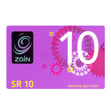 Sahala online. بطاقة شحن زين فئة 10 ريال