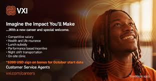 A new career & $200 USD SIGN-ON BONUS ALERT! * Join our high-energy  Customer Service Team and imagine the impact you'll make. We offer so much  more. ✓ Competitive Salary ✓ Fun,