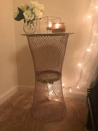 Check spelling or type a new query. Diy Nightstand Dollartree With 2 Wire Trash Cans And Pizza Pan From Dollar Tree Just 3 Diy Dollar Tree Decor Dollar Store Decor Dollar Tree Decor