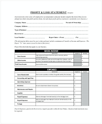 42 Profit And Loss Statement Template For Professional Business Reports Check More At Https Mo Profit And Loss Statement Statement Template Income Statement