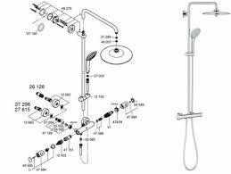 Grohe Cartridge Retaining Ring Grohe 47743000 National Shower Spares
