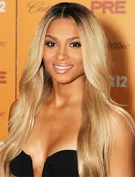 This ciara long hair is styled in straight layered haircut with center parting. 11 Staff Picks For Ciara Blonde Hair Ideas Ombre Blonde Long Bob Cuts