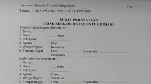 Info pns persyaratan pensiun pns tahun 2018. Beredar Di Media Sosial Surat Rela Dimadu Ternyata Ini Penggunaannya Tribunnews Com Mobile