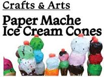 Crafts & Arts: Paper Mache Ice Cream Cones