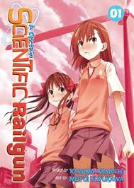 A Certain Scientific Railgun Manga Volume 1 A Certain Scientific Railgun Manga Covers Manga