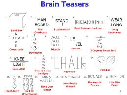 Check spelling or type a new query. Ppt Brain Teasers Powerpoint Presentation Free Download Id 467674