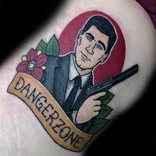 If you like my article,. 40 Archer Tattoo Ideas For Men Animated Secret Agent Designs