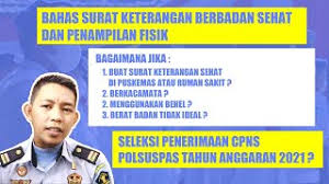 We did not find results for: Bahas Surat Keterangan Berbadan Sehat Dan Penampilan Fisik Cpns Polsuspas 2021 Youtube