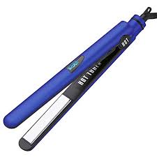 Hot Tools Professional Radiant Blue Micro Shine Titanium Flat Iron 1 Inch Everything Else Amazon Com