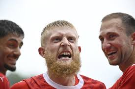 Referee Daniel Siebert Looks Sky Rain Editorial Stock Photo