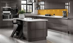 Sofia Graphite Kitchen Contemporary Kitchen Grey Kitchen Designs Modern Kitchen