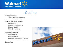 Promote ownership of walmart's ethical culture kfc has a mission statement that is short and sweet. Walmart Analysis