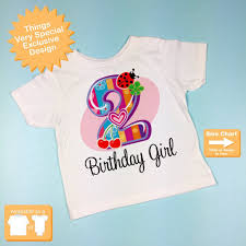 Birthday T Shirt Design For Girls Second Birthday Girl Shirt Fancy Number 2nd Birthday Girls Birthday Two Year Old Tee 09042014c Birthday Girl Shirt Girl Birthday Girl 2nd Birthday