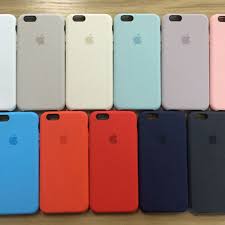 Authentic Oem Multicolor Silicone Case Cover For Apple Iphone 6 6s Plus Iphone Apple Ipad Case Case Iphone Couple
