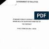 U explore the use of common standard forms of contract in our local building industry particularly pam forms of contract. 1