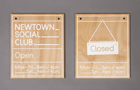 New Packaging For Newtown Social Club By Liquorice Studio Bp O Blog Design Inspiration Sign Design Club Design