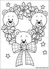 Noël est fêté dans la nuit du 24 au 25 décembre et le 25 toute la journée. Les Coloriages De Noel