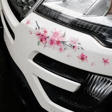 Check spelling or type a new query. Noizzy Oriental Cherry Blossom Vinyl Love Car Auto Floral Charm Sticker Pink Decal Highlight Window Automobile Romance Decor Car Stickers Aliexpress