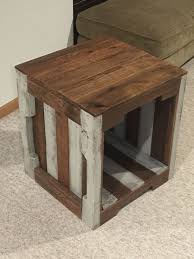 Made A Matching End Table To Go With The Tv Stand Build A Tv Stand Decor Pallet Tv Stand