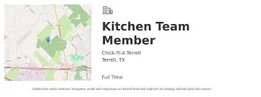 Chick-Fil-A Terrell Kitchen Team Member Job in Terrell, TX