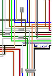 The kawasaki heavy industries motorcycle & engine is a division of the japanese kawasaki heavy industries. Kawasaki Kh400 S3 Large A3 Colour Laminated Wiring Loom Diagrams