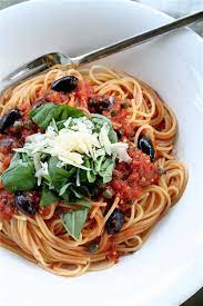 Pasta Puttanesca Pasta Puttanesca Italian Recipes Recipes