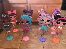 Lol Surprise Dolls Table Centerpieces 7th Birthday Party Ideas Birthday Surprise Party 6th Birthday Parties