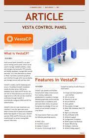 Vesta Control Panel In 2021 Vesta Dns Records Web Based