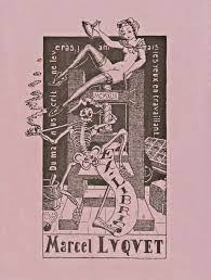 Ex libris erotic Exlibris by MORVAN PAUL FRANCOIS (1902-1986) France | eBay