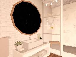 The 2 bathrooms are very unique and amazing, inside is creative and its one of my best bathrooms yet! 34 Bloxburg Bath Ideas Home Building Design Tiny House Layout Unique House Design