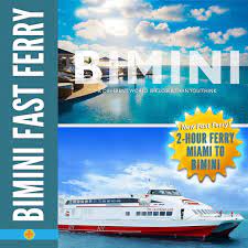 Bimini Fast Ferry Service From Fort Lauderdale To Bimini Bahamas Bimini Bahamas Resorts Bimini Islands