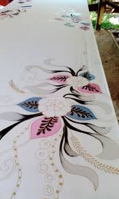 Kemeja batik cotton lengan pendek. Corak Batik Lukis Terengganu Batik Indonesia