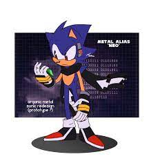 Metal Sonic S Organic Form Redesign By Nemesisonic Sonic Fan Art Sonic Art Sonic