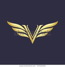 Letter V Logo Design Gold Color Stock Vector Royalty Free 1574293363 V Logo Design Personal Logo Design Cheap Logo Design