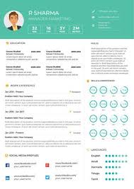 Professional and easy to read, arya is sure to capture. Best Resume Format Resume Templates Create A Visual Cv