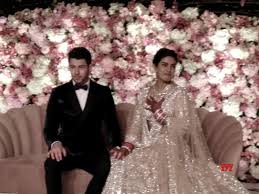 The pair hosted their second wedding reception to thank family and friends for their well wishes (ap photo/rajanish. New Delhi Priyanka Chopra Nick Jonas Wedding Reception Gallery Social News Xyz Priyanka Chopra Wedding Wedding Decor Elegant