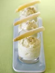 Asperges Blanches Creme A La Ciboulette Recette Verrine Recette Recette Asperges