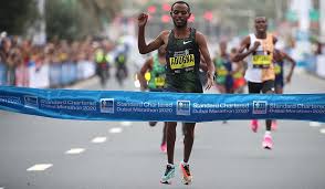 Athletics at the 2020 summer olympics will be held during the last ten days of the games. Olika Adugna Wins Historic Men S Marathon As Worknesh Degefa Takes Title No 2 In Dubai Aw