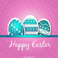 This time i used doodlebug design's hoppy easter collection. Free Vector Easter Card Eggs Design