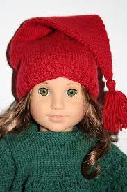 Santa Hat Santa Hat Pattern Crochet Doll Clothes Patterns Knitted Dolls