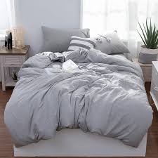 Patterns, tutorials, ideas for yarn, fabric and quilting. Lifetown 100 Jersey Knit Cotton Duvet Cover King 1 Duvet Cover And 2 Pillow Cases Simple Solid Design Super Soft And Easy Care King Light Gray Amazon Ca Home Kitchen