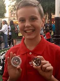 Dion Cini, Co-Founder and Creator of Operation Flag Drop, and his son, Max!  Raise 'em Right.