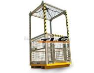 Crane safety cages