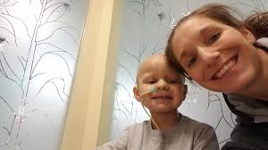 Two years ago, Tucker was 5 weeks into his 7weeks of Craniospinal Radiation  (radiation to the entire brain and spine). After this empowering day,  taking control of his hair loss, the treatment