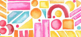 watercolor abstract pattern
