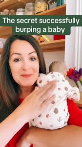 Save this burping hack to watch later #burpingbaby #newbornbaby  #fourthtrimester