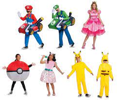 Schaurige halloween outfits, accessoires & zubehör für echte gruselfans. Official Super Mario And Pokemon Halloween Costumes And Toys Revealed Gonintendo