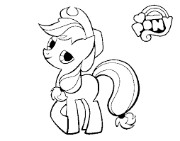 Download now this free coloring page or print and color for your kids or friends. Applejack Coloring Page Coloringcrew Com