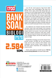 Ya guys, kali ini harmoni biologi akan menyinggung seputar beberapa contoh soal latihan kingdom animalia yang dapat kalian gunakan untuk mempersiapkan diri menjelang ujian. Jual Buku 1700 Plus Bank Soal Biologi Sma Ma Smk X Xi Xii Oleh Nunung Nurhayati Resty Wijayanti Gramedia Digital Indonesia